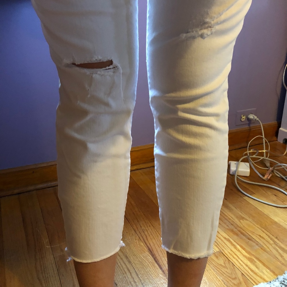 LOFT White Jeans